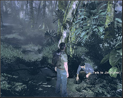 The first tree marking is located nearby, so you won't have to spend a lot of time searching for it (screen) - Via Domus III - 1x03 - Via Domus - Lost: Via Domus - Game Guide and Walkthrough
