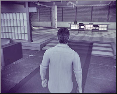 Once you're in a new section of the room, turn left - Worth A Thousand Words I - 1x07 - Worth A Thousand Words - Lost: Via Domus - Game Guide and Walkthrough