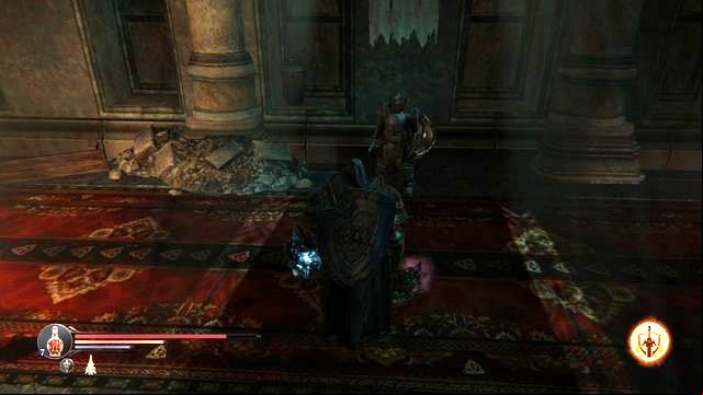 The knight that tasks you with killing the monster. - Further exploration | Keystone Citadel - another visit - Keystone Citadel - another visit - Lords of the Fallen 2014 Game Guide & Walkthrough