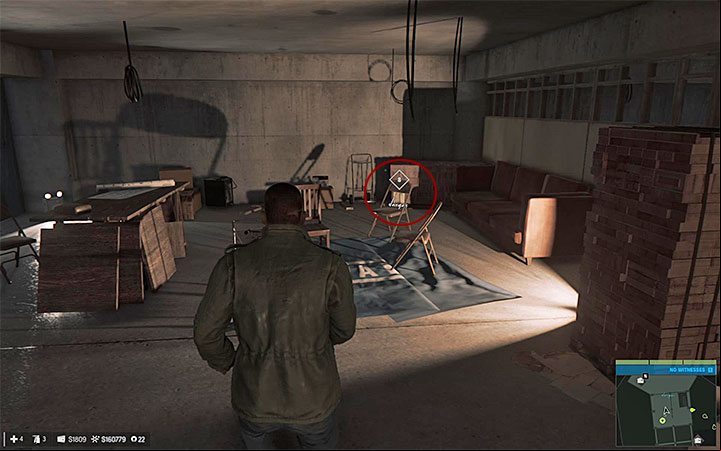 The painting is on the construction site in Downtown - Vargas paintings | Secrets - Secrets - Mafia III Game Guide