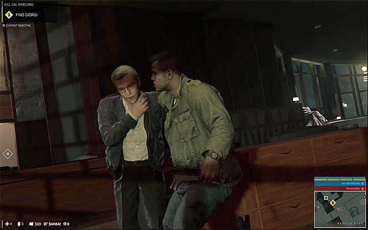 You can quietly take down subsequent gangsters - Kill Sal Marcano (murdering Sal Marcano) - final mission | Walkthrough - Story missions - Mafia III Game Guide