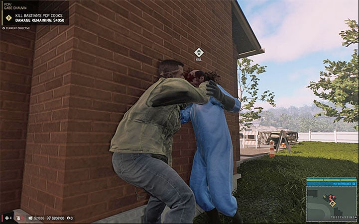 Each enforcer will have a characteristic protective clothes thanks to which you will identify them easily - P (drugs racket) | Walkthrough - Story missions - Mafia III Game Guide