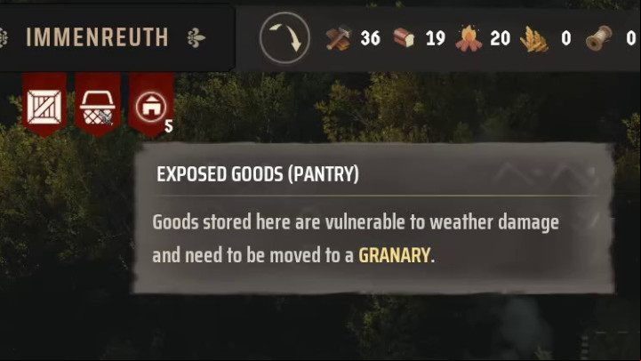 When you start playing a new scenario in Manor Lords, you get some initial resources that will allow you to prepare the basic infrastructure - Manor Lords: What to do with exposed goods? - FAQ - Manor Lords Guide