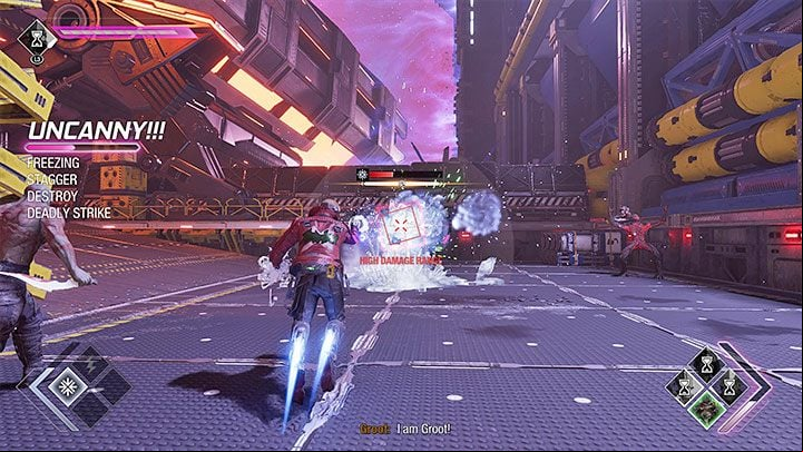 When it comes to combat, it's important to note that opponents have Stagger Bars - Guardians of the Galaxy: Combat and commanding the team - Basics - Guardians of the Galaxy Guide