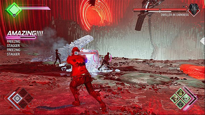 Smaller monsters will appear in the arena - Guardians of the Galaxy: Dweller-In-Darkness - how to defeat? - Bosses - Guardians of the Galaxy Guide