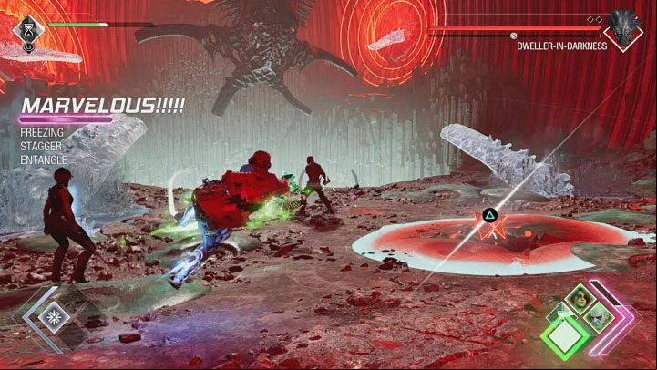 In the final third part of the duel, the boss will have one health bar and no tentacles - Guardians of the Galaxy: Dweller-In-Darkness - how to defeat? - Bosses - Guardians of the Galaxy Guide