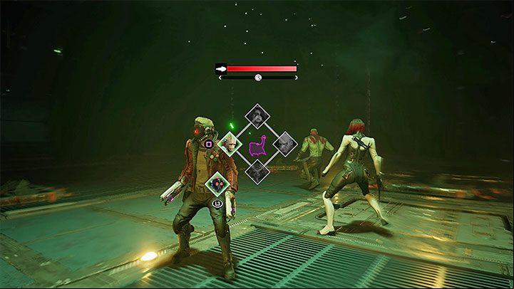 During the encounter with the hiding monster start by destroying the obstacles nearby to prevent the creature from hiding - Guardians of the Galaxy: Prologue and Chapter 1 - walkthrough - Solucja - Guardians of the Galaxy Guide