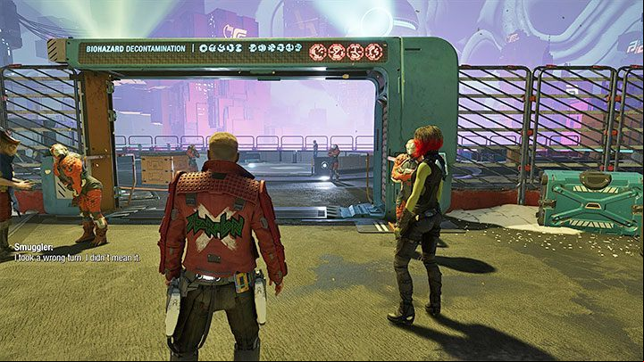 Just like in previous chapters you can spend some more time on board the Milano and talk with your teammates or immediately head to the captain's bridge and fly to Knowhere - Guardians of the Galaxy: Chapter 6 - walkthrough - Walkthrough - Guardians of the Galaxy Guide