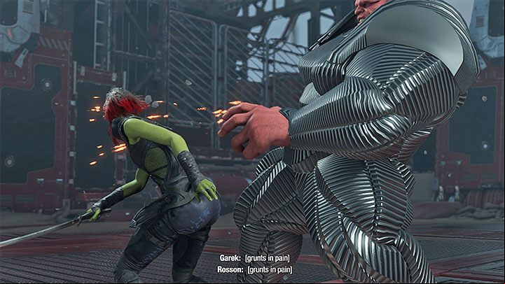 You must defend yourself until Gamora appears - Guardians of the Galaxy: Chapter 6 - walkthrough - Walkthrough - Guardians of the Galaxy Guide