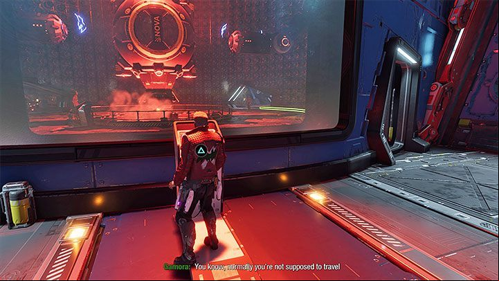 To complete the puzzle you must return to the control room Rocket was in and interact with the console pictured above - Guardians of the Galaxy: Chapter 7 - walkthrough - Walkthrough - Guardians of the Galaxy Guide