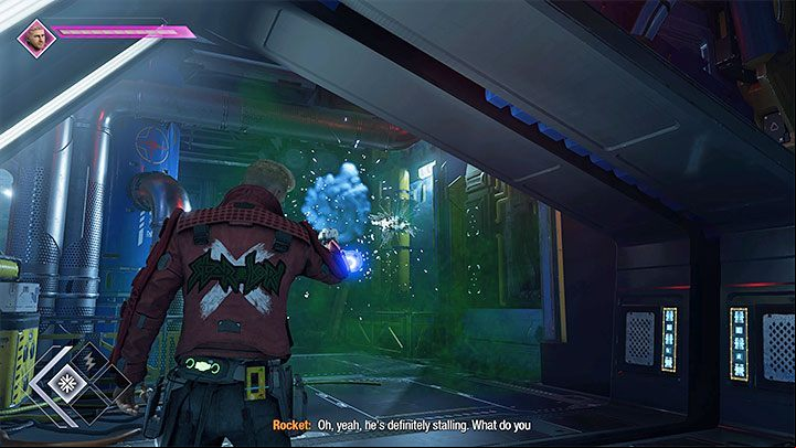 Leave Nikki's hideout and use the new age - Guardians of the Galaxy: Chapter 7 - walkthrough - Walkthrough - Guardians of the Galaxy Guide