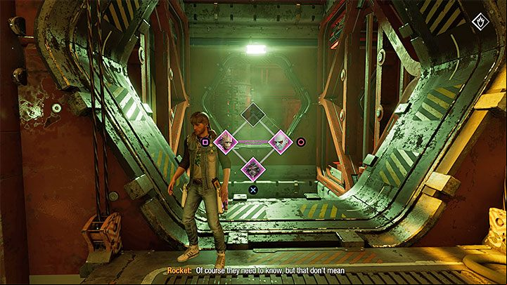 No matter your choice you'll have to fight some new enemies - if you let Gamora go after Raker you'll only have three party until the end of the chapter - Guardians of the Galaxy: Chapter 8 - walkthrough - Walkthrough - Guardians of the Galaxy Guide