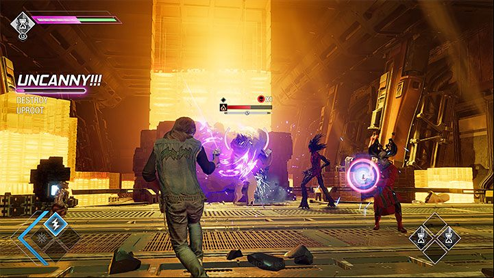 There are new enemies in the next areas - watch out for the snipers and you can send Drax after them once his ability activates - Guardians of the Galaxy: Chapter 8 - walkthrough - Walkthrough - Guardians of the Galaxy Guide