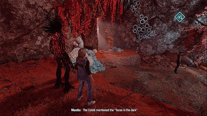 Once the monster is defeated, look for a narrow age (screenshot above) nearby - Guardians of the Galaxy: Chapter 10 - walkthrough, solution - Walkthrough - Guardians of the Galaxy Guide