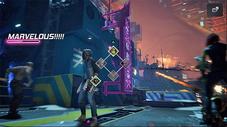 On the roofs, you'll face a few groups of opponents - consider using Wind Shot to pull far away targets - Guardians of the Galaxy: Chapter 12 - walkthrough, solution - Walkthrough - Guardians of the Galaxy Guide