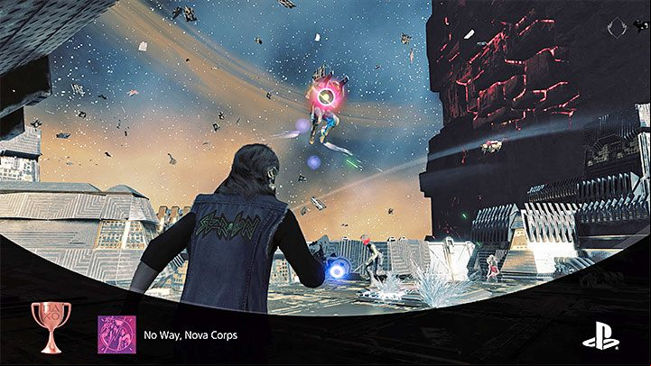 Call to Action is the name of special attacks that you can use during the game - Guardians of the Galaxy: No Way, Nova Corps trophy - Trophy Guide - Guardians of the Galaxy Guide