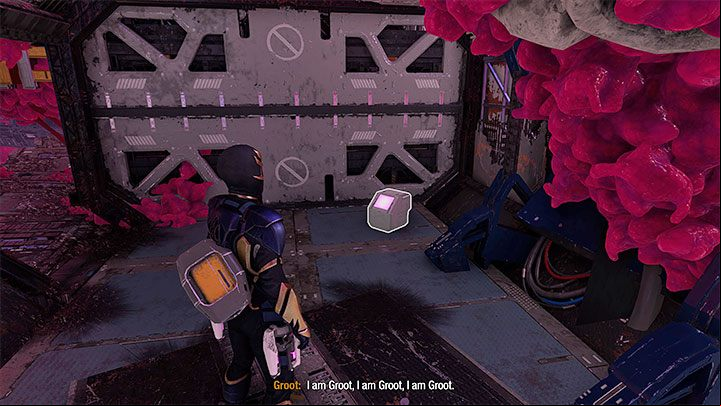 The chest with the costume is hidden in the bottom area - Guardians of the Galaxy: Chapter 1 - All secrets/collectibles, list - Secrets and Finds - Guardians of the Galaxy Guide