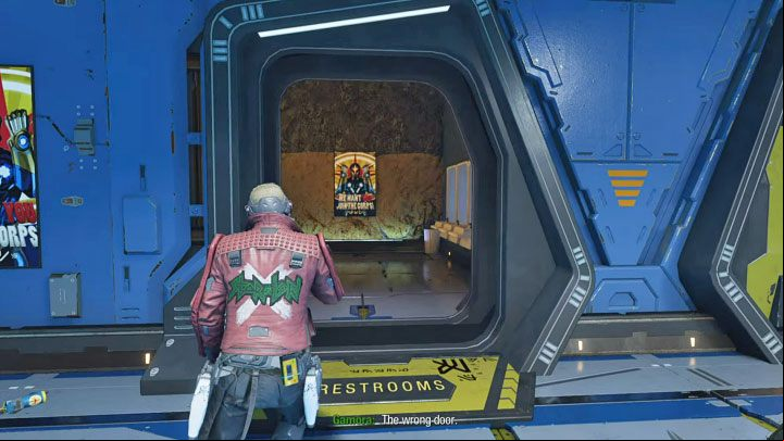 Do not rush to complete the puzzle, because you need to find the secret first - Guardians of the Galaxy: Chapter 5 - all secrets/collectibles, list - Secrets and Finds - Guardians of the Galaxy Guide