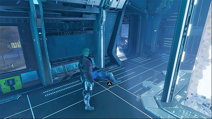 This secret can be found later in the chapter, as you travel through the corridors in which you need to fend off against the Nova Corps soldiers - Guardians of the Galaxy: Chapter 5 - all secrets/collectibles, list - Secrets and Finds - Guardians of the Galaxy Guide