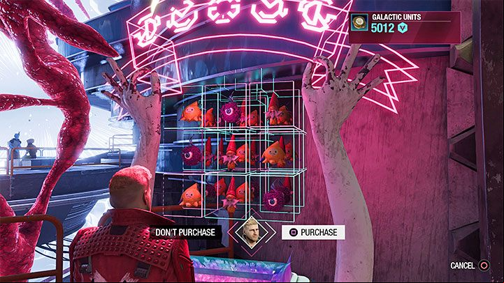 This is one of the secrets that can be earned by spending credits and it can be obtained in the section of the marketplace accessed after visiting the bar - Guardians of the Galaxy: Chapter 6 - all secrets/collectibles, list - Secrets and Finds - Guardians of the Galaxy Guide