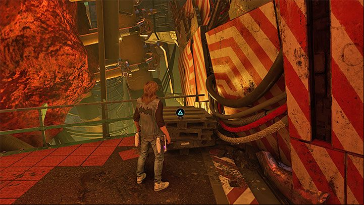 You can find the collectible soon after reaching the barricaded age - Guardians of the Galaxy: Chapter 12 - All secrets/collectibles, list - Secrets and Finds - Guardians of the Galaxy Guide