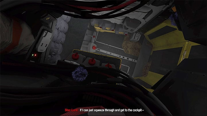 If during chapter 2 you chose to hide the llama, you'll have an easier time getting out - Guardians of the Galaxy: Important choices - Chapter 10 - Important choices - Guardians of the Galaxy Guide
