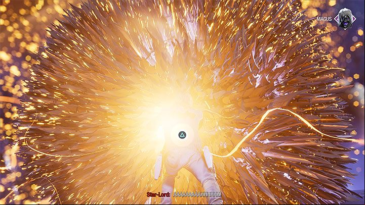 In addition, you need to mash triangle/Y to wrestle with the Magus - Guardians of the Galaxy: Magus - how to defeat? - Bosses - Guardians of the Galaxy Guide