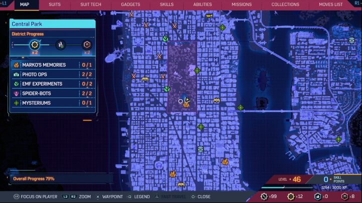 9 - Spider-Man 2: All Markos Memories - locations - Secrets and Collectibles - Spider Man 2 Guide