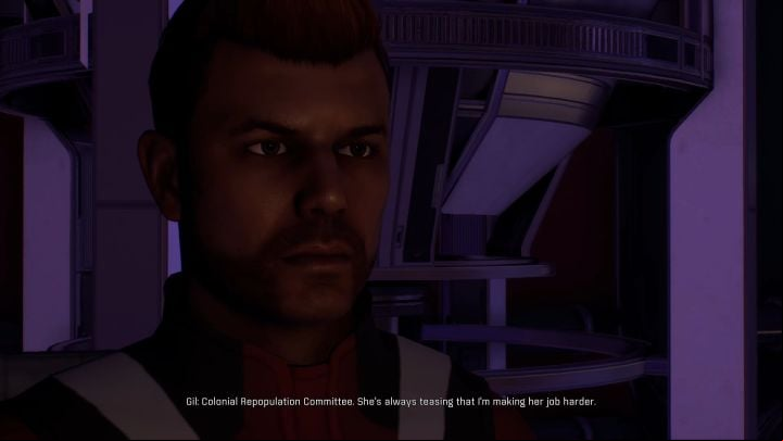 Gil Brodie. - How to start a romance with Gil Brodie in Mass Effect: Andromeda? - Romances - Mass Effect: Andromeda Game Guide