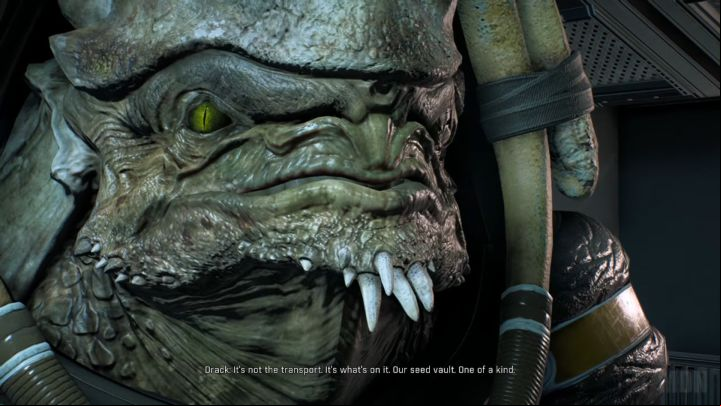 Nakmor Drack. - How to start a romance with Nakmor Drack in Mass Effect: Andromeda? - Romances - Mass Effect: Andromeda Game Guide