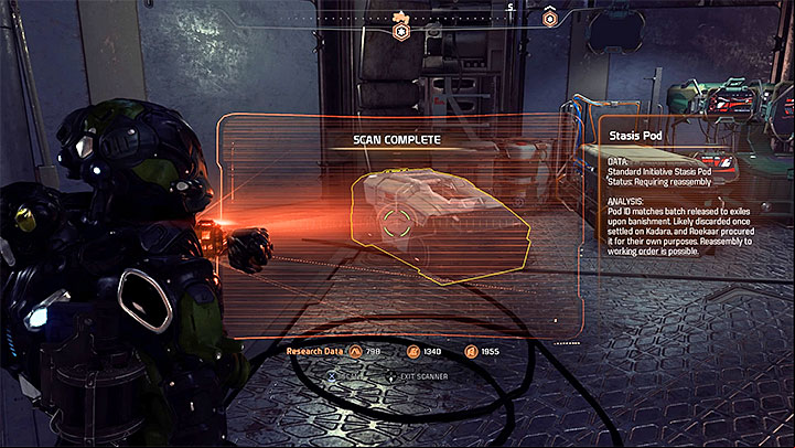 The door leading to the upper floor is closed, but you can unlock them by accessing a console found on a different floor of the building - Contagion | Nexus side quests - Nexus - Mass Effect: Andromeda Game Guide