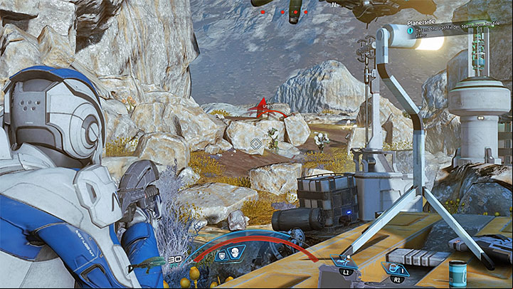 Help your allies to defeat two alien attacks - Planetside | Priority Ops - Priority Ops (Main quests) - Mass Effect: Andromeda Game Guide