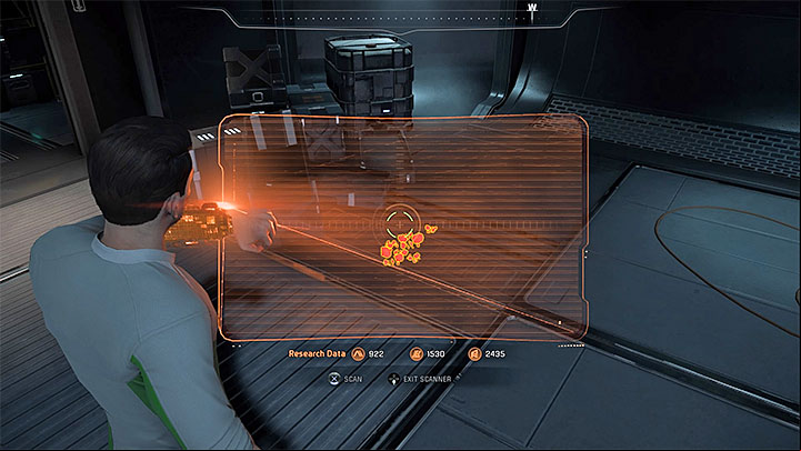 The animal tracks can be found in the lowest deck of the ship, in its south-west part - Visitor | Tempest side quests - Tempest - Mass Effect: Andromeda Game Guide