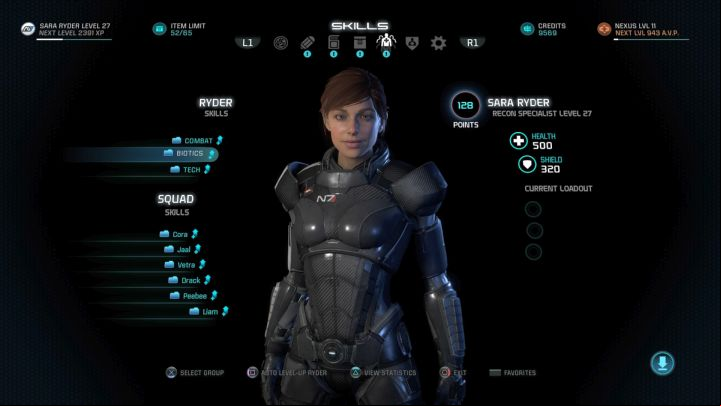 Thanks to that you will be able to spend skill points once again. - How to reset skill points of your character in Mass Effect: Andromeda? - FAQ - Frequently asked questions - Mass Effect: Andromeda Game Guide