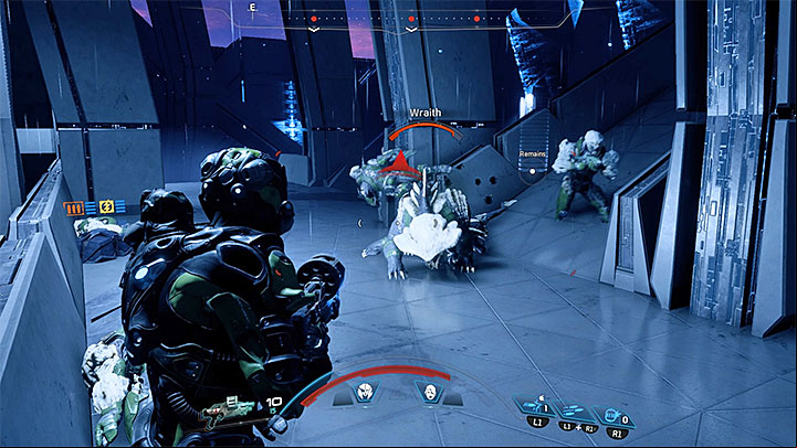 Once the Sword retreats, focus your fire on the incoming kett - How to defeat the Archons Sword in Meridian? | Boss fights | Walkthrough - Boss battles - Mass Effect: Andromeda Game Guide