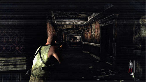 Stand CAREFULLY by the left corridor and attack the enemy standing far - Chapter XII - p. 1 - Walkthrough - Max Payne 3 Game Guide & Walkthrough