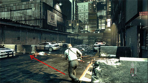 Wait until the armored vehicle stops firing for a while, turn on the bullet time and quickly move left, using sprint and somersaults - Chapter XIII - p. 1 - Walkthrough - Max Payne 3 Game Guide & Walkthrough