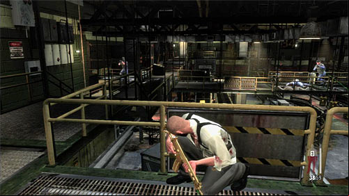 After getting on the balconies IMMEDIATELY turn left and hide behind the balustrade (screen) - Chapter XIV - p. 1 - Walkthrough - Max Payne 3 Game Guide & Walkthrough