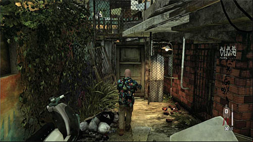 Check the building and find the painkillers then use the left exit - Chapter VII - p. 5 - Walkthrough - Max Payne 3 Game Guide & Walkthrough