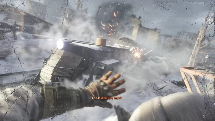 After winning Aurora, the second train will chase you - Metro Exodus: Hostile Train - walkthrough - Moscow - Metro Exodus Guide