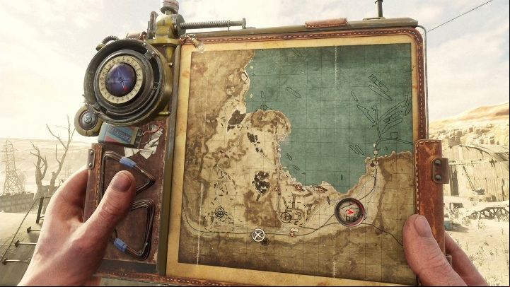 Destroyed hangars are in the eastern part of the map - Metro Exodus: The Caspian Sea Side Missions - walkthrough - Side Missions - Metro Exodus Guide