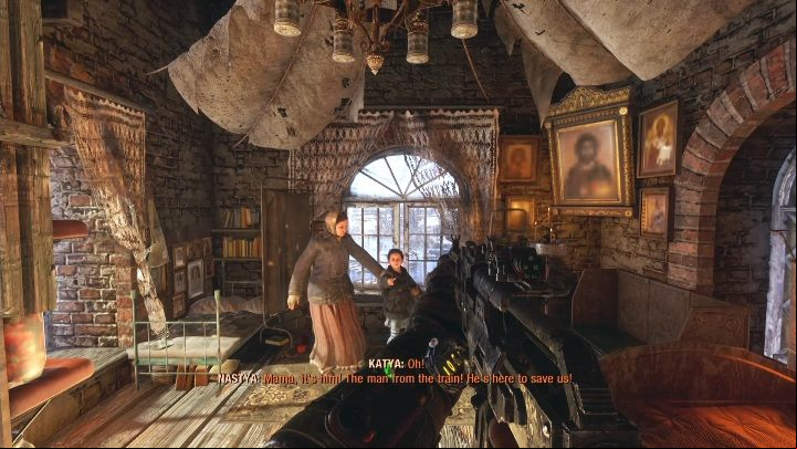 At the very beginning of your journey through the Volga you will come across a church - Metro Exodus: Escaping the Church - walkthrough - Volga - Metro Exodus Guide