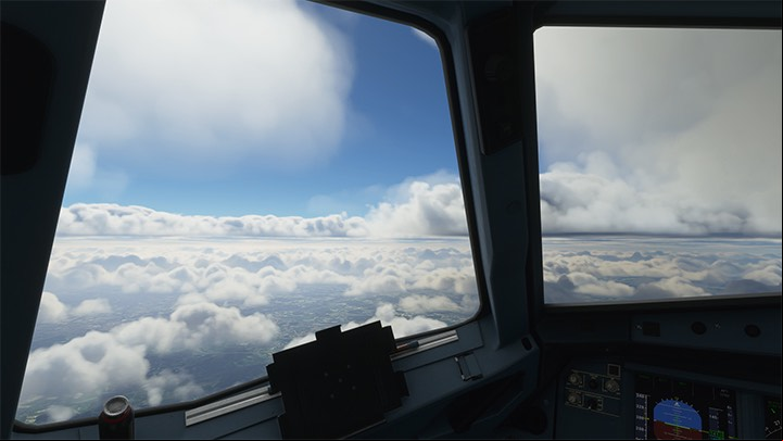 The views outside the window are not as spectacular as when flying e.g. a puddle jumper. - Microsoft Flight Simulator: Tips for taking off - enger aircraft - enger aircraft - Microsoft Flight Simulator 2020 Guide