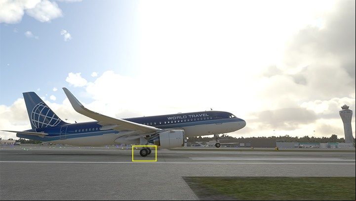 The flare allows the main landing gear to land - Microsoft Flight Simulator: ILS landing - enger aircraft - Example flight - Microsoft Flight Simulator 2020 Guide