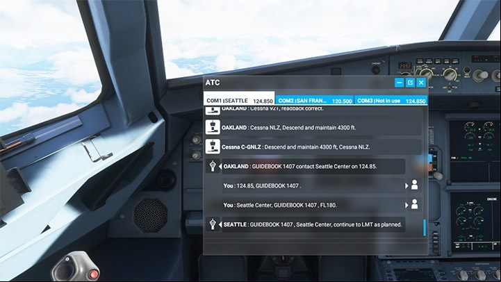 From time to time, you will be ed by other ATC controllers, who will confirm the tracking of your flight and often report on other machines ing nearby - Microsoft Flight Simulator: Scheduled flight - enger aircraft - Example flight - Microsoft Flight Simulator 2020 Guide