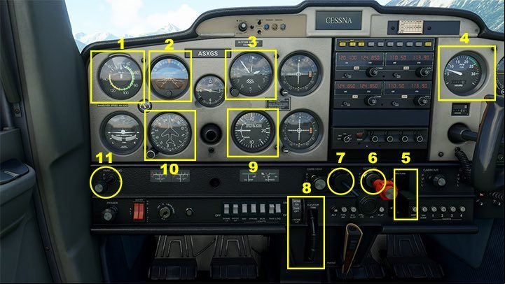 1 - Microsoft Flight Simulator: Analog cockpit - Flying school - Microsoft Flight Simulator 2020 Guide