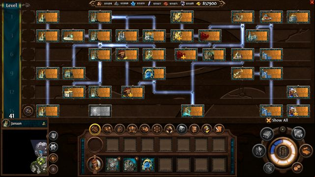 Cities of each faction have different maximum development level. It all depends on the number of buildings you can construct in them. - City development | Cities - Cities - Might & Magic: Heroes VII Game Guide & Walkthrough