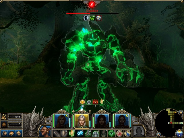 Buffing spells are a must, this guy knows how to hit - Elemental Forge - Act II - Seahaven - Might & Magic X: Legacy - Game Guide and Walkthrough