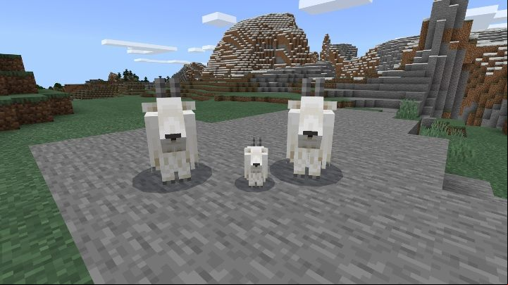 Achievement description: Get in the boat with a goat - Minecraft Caves & Cliffs: Achievements - list - Minecraft Caves & Cliffs Update - Minecraft Guide
