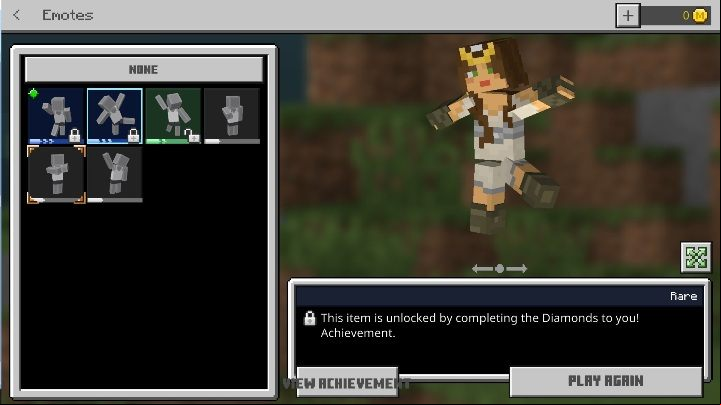 The following animations were added along with version 1 - Minecraft: Emotes - Basics - Minecraft Guide